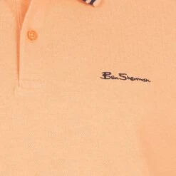 BEN SHERMAN Jersey Hommes Polo 0072550PÊCHE -Sportif Vêtements Magasin 0072550PEACH 4 1280x1280