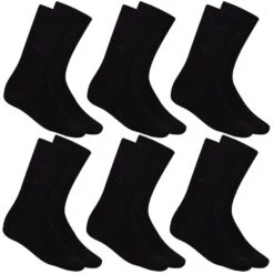Calvin Klein Luxurios Cotton Hommes Chaussettes 6 Paires 100001808-001