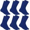 Calvin Klein Luxurios Cotto Hommes Chaussettes 6 Paires 100001808-006