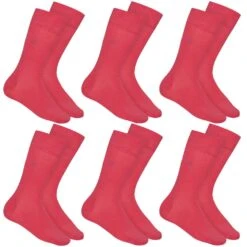 Calvin Klein Cotto Luxueux Hommes Chaussettes 6 Paires 100001808-007