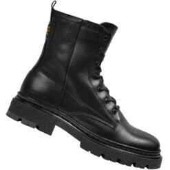 G-STAR RAW KAFEY High Lace Femmes Bottes En Cuir 2141 021802 NOIR