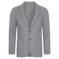 BORIS BECKER "Less" Hommes Veste Blazer Premium En Laine 21WBBMJKT00011-GRIS