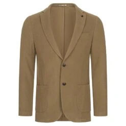 BORIS BECKER "Lead" Hommes Veste Blazer Premium En Laine 21WBBMJKT00014-CAMEL