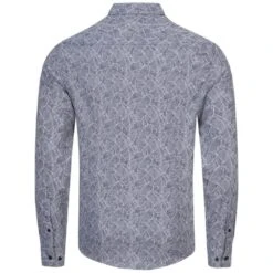 BORIS BECKER Kenneth Hommes Chemise à Manches Longues 21WBBMSHT00003-MARINE -Sportif Vêtements Magasin 21WBBMSHT00003 NAVY 3 1280x1280