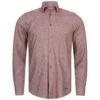 BORIS BECKER "Aymara" Hommes Chemise à Manches Longues 21WBBMSHT00013-BORDEAUX