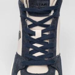 G-STAR RAW ATTACC Mid Hommes Sneakers En Nubuck 2212 040712 NVY -Sportif Vêtements Magasin 2212 040712 NVY 4 1280x1280