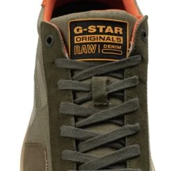 G-STAR RAW RECRUIT RPS Hommes Sneakers 2312 050501 OLV-ORNG -Sportif Vêtements Magasin 2312 050501 OLV ORNG 3 1280x1280