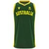 Australie Ballon De Basket Macron Enfants Maillot Domicile 58560594