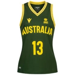 Australie Ballon De Basket Macron #13 MAGBEGOR Femmes Maillot 58564661