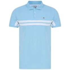 Le Shark Saltwell Hommes Polo 5X17856DW-Blue-Bell