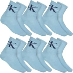 Calvin Klein Jean Femmes Chaussettes 6 Paires 701218750-006