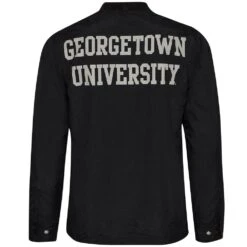 Mitchell & Ness Georgetown University Hommes Veste Coach BFJKAJ18027-GTWBLCK -Sportif Vêtements Magasin BFJKAJ18027 GTWBLCK 3 1280x1280