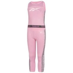 Reebok Active Fille Ensemble Haut Avec Legging EY5132