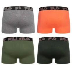 FILA Hommes Boxer-short Lot De 4 FM412BXPB7-021 -Sportif Vêtements Magasin FM412BXPB7 021 3 1280x1280