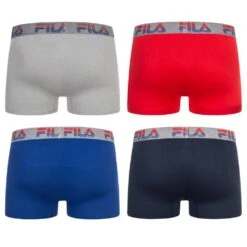 FILA Hommes Boxer-short Lot De 4 FM412BXPB7-400 -Sportif Vêtements Magasin FM412BXPB7 400 3 1280x1280