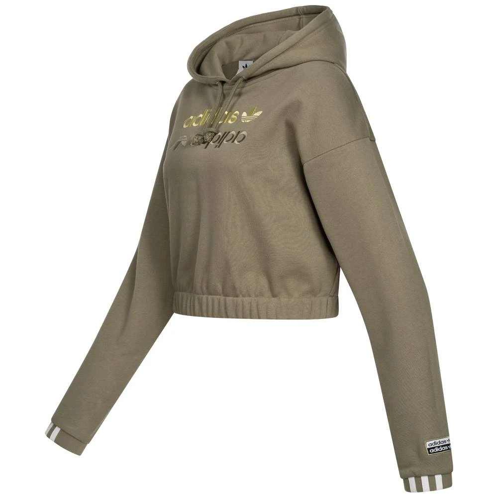 Adidas Originals Reveal Your Voice Cropped Femmes Sweat à Capuche GD3065 2 Adidas Originals Reveal Your Voice Cropped Femmes Sweat à Capuche GD3065 – Image 2