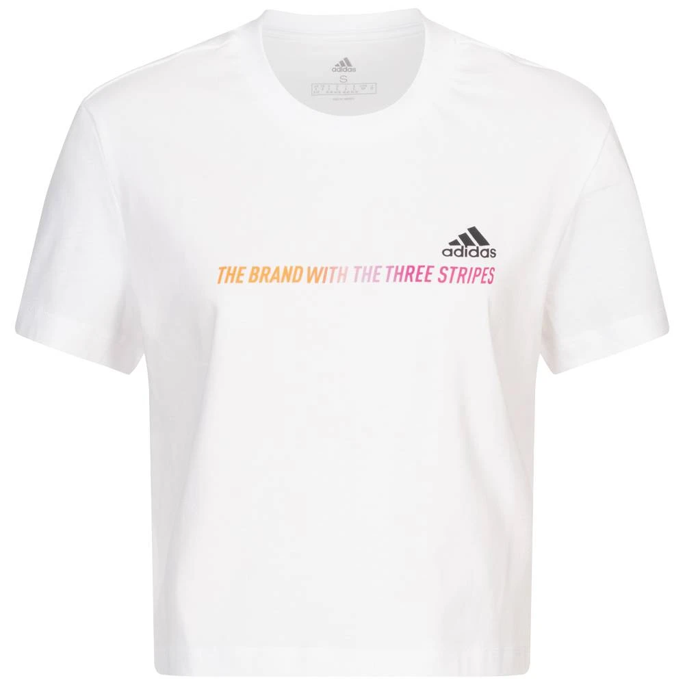 Adidas Fav Q2 Cropped Femmes T-shirt GM5577 1 Adidas Fav Q2 Cropped Femmes T-shirt GM5577