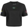 Adidas Originals Artist Logo Cropped Femmes T-shirt HA4705
