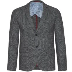 Hackett London Glencheck Enfants Blazer En Laîne HK440380-945