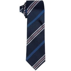 Hackett London Elegant Regatta Stripe Cravate En Soie HM053206-595