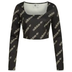 Adidas Originals Femmes Crop Top à Manches Longues HM4894