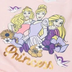 Disney Princess Fille Robe HS1400-rose -Sportif Vêtements Magasin HS1400 pink 4 1280x1280