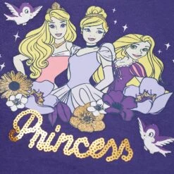 Disney Princess Fille Robe HS1400-violet -Sportif Vêtements Magasin HS1400 purple 4 1280x1280