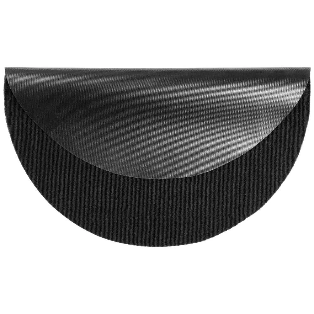 HIDETOSHI WAKASHIMA "Osaka" Tapis ⌀ 75cm Noir 4 HIDETOSHI WAKASHIMA "Osaka" Tapis ⌀ 75cm Noir – Image 4