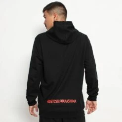 HIDETOSHI WAKASHIMA "1st" Hommes Sweat à Capuche Oversize Noir -Sportif Vêtements Magasin HW 6 2 1280x1280