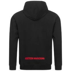 HIDETOSHI WAKASHIMA "1st" Hommes Sweat à Capuche Oversize Noir -Sportif Vêtements Magasin HW 6 6 1280x1280