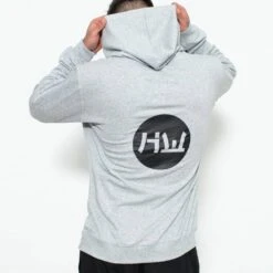 HIDETOSHI WAKASHIMA "1st" Hommes Sweat à Capuche Oversize Gris -Sportif Vêtements Magasin HW 7 2 1280x1280