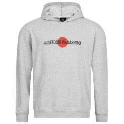 HIDETOSHI WAKASHIMA "1st" Hommes Sweat à Capuche Oversize Gris -Sportif Vêtements Magasin HW 7 4 1280x1280