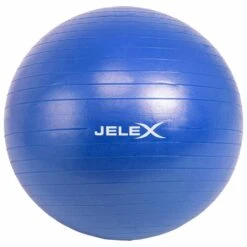 JELEX Ballon De Yoga Et Fitness Avec Pompe 65cm Bleu