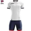 Zeus Mundial Teamwear Set Maillot Avec Short Blanc Marine