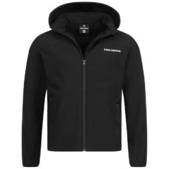 KIRKJUBØUR® "Hestur" Hommes Veste SOFTSHELL Colonne D'eau 10 000 Mm Noir