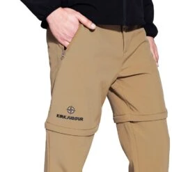 KIRKJUBØUR® Zip-Off Hommes 2 En 1 Pantalon De Randonnée Et De Trekking Marron -Sportif Vêtements Magasin KJ 86 4l80rGxNewwPoZ 1280x1280