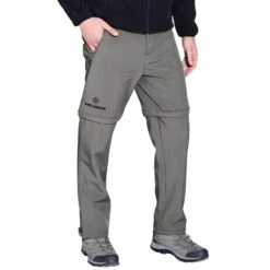 KIRKJUBØUR® Zip-Off Hommes 2 En 1 Pantalon De Randonnée Et De Trekking Gris -Sportif Vêtements Magasin KJ 87 23d3LKxrHip62k 1280x1280