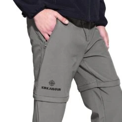 KIRKJUBØUR® Zip-Off Hommes 2 En 1 Pantalon De Randonnée Et De Trekking Gris -Sportif Vêtements Magasin KJ 87 4bsjYvtJuhW0DS 1280x1280