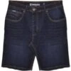 Lambretta Stafford Hommes Short En Jean LAM7625-NVY