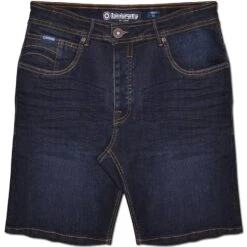 Lambretta Stafford Hommes Short En Jean LAM7625-NVY