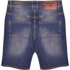 Lambretta Stafford Hommes Short En Jean LAM7625-TEINTE -Sportif Vêtements Magasin LAM7625 TINT 3 1280x1280