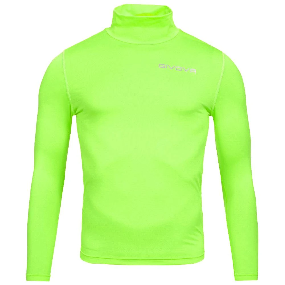 Givova Baselayer Corpus 3 Haut Technique Avec Col Jaune Fluo 2 Givova Baselayer Corpus 3 Haut Technique Avec Col Jaune Fluo – Image 2