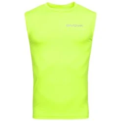 Givova Corpus 1 Haut De Sport Sans Manches Jaune Fluo -Sportif Vêtements Magasin MAE010 0019 1 1280x1280
