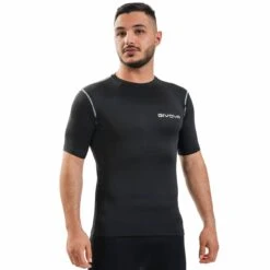 Givova Haut Base-layer Haut De Sport "Corpus 2" Noir