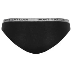 MONT EMILIAN "Grenoble" Femmes Slip Paquet De 8 Noir -Sportif Vêtements Magasin ME 64 5 1280x1280
