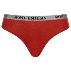 MONT EMILIAN "Colmar" Femmes String Lot De 8 Rouge -Sportif Vêtements Magasin ME 77 4 1280x1280
