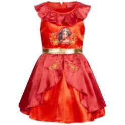 Elena Of Avalor Disney Fille Robe De Princesse RH1281-rouge