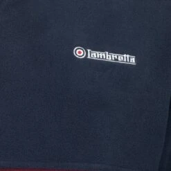 Lambretta Quater Polar 1/4-Zip Hommes Veste Polaire SS0187-NVY -Sportif Vêtements Magasin SS0187 NVY 4 1280x1280