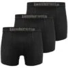 Lambretta Retro Hommes Boxer-short Lot De 3 SS0706-NOIR