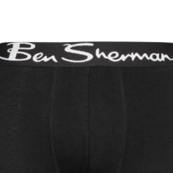 BEN SHERMAN Long John Hommes Caleçon Long U5-1360-BS-NOIR -Sportif Vêtements Magasin U5 1360 BS BLACK 4 1280x1280